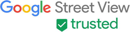 Google Street View Trusted logo