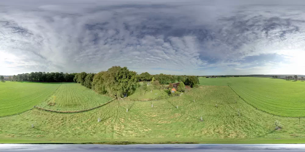 Panorama hoogte foto