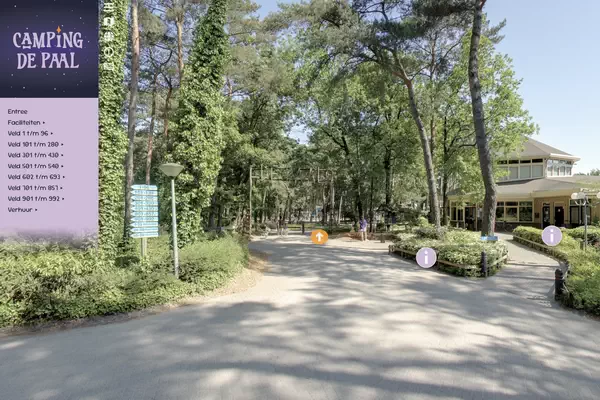 Virtuele tour Camping de Paal