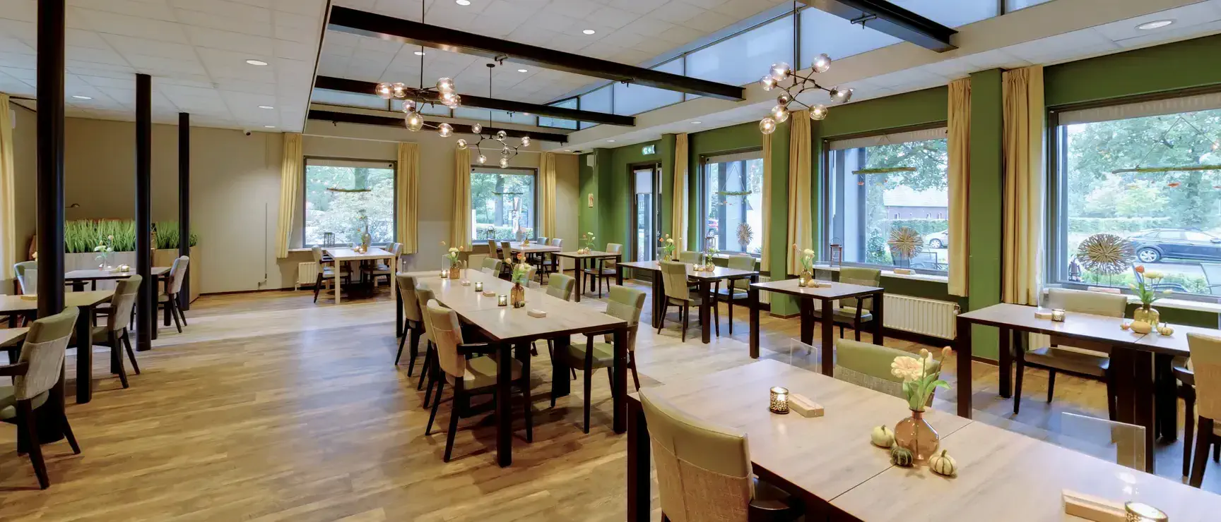 virtuele tour van het restaurant bij woonzorgcentrum de Paasbergen