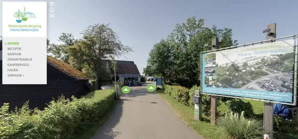 Virtuele tour - Watersportcamping Kleine Belterweide - Beltschutsloot